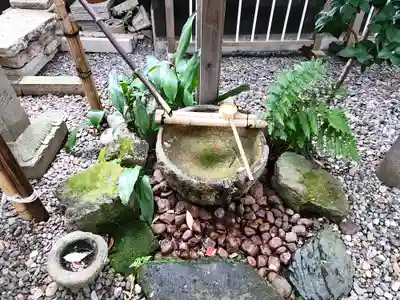 洲嵜神社の手水舎