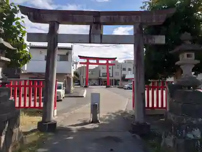 雷電神社の鳥居