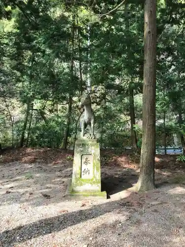 三隅神社の狛犬