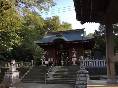 簳幹八幡宮の山門・神門