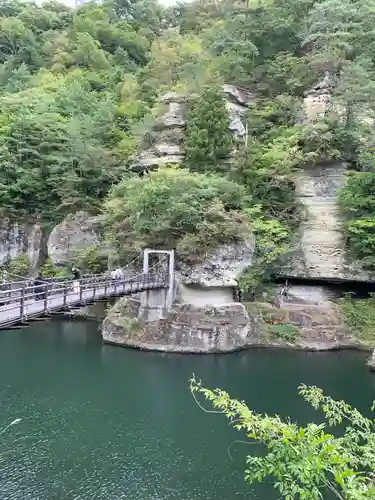 塔のへつり(福島県)