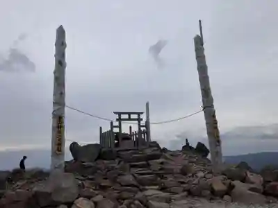 車山神社の景色