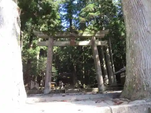 室生龍穴神社の鳥居