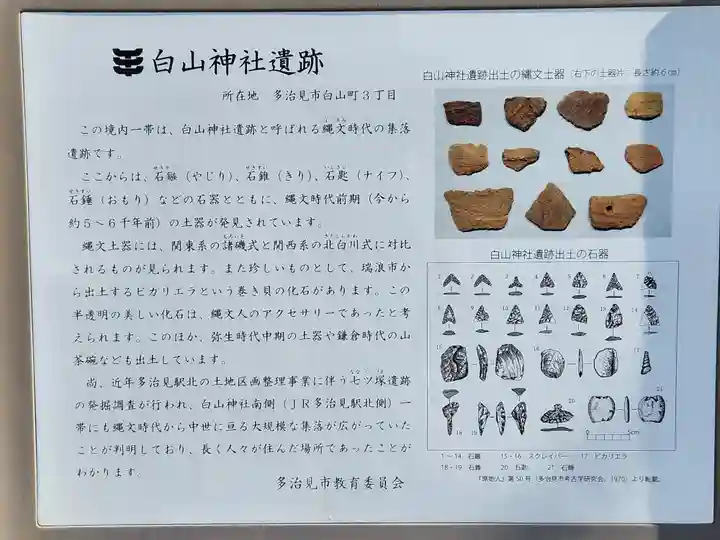 白山神社のその他建物