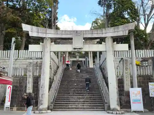 宮地嶽神社の鳥居