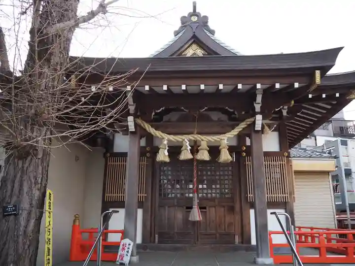 福森稲荷神社の本殿・本堂