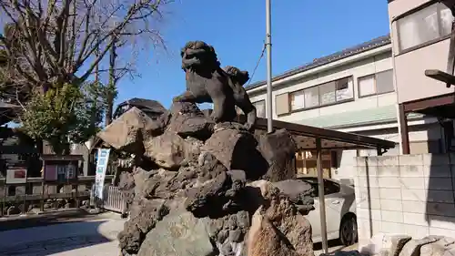 隅田稲荷神社の狛犬