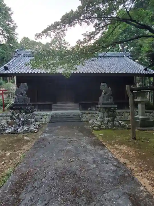 鹿嶋神社の本殿・本堂