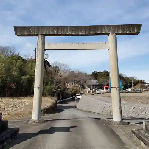 金井神社の鳥居