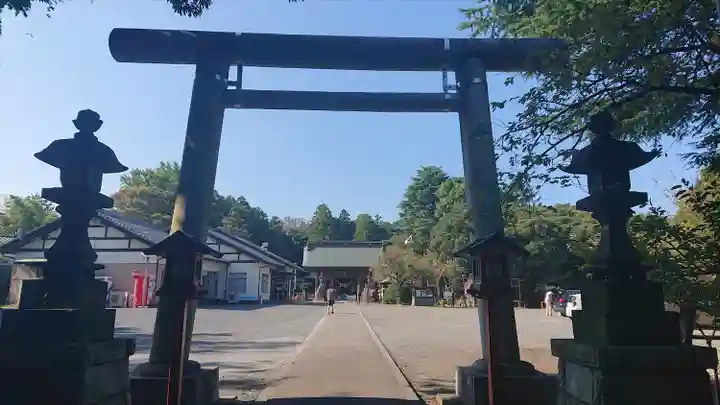 常陸第三宮 吉田神社の鳥居