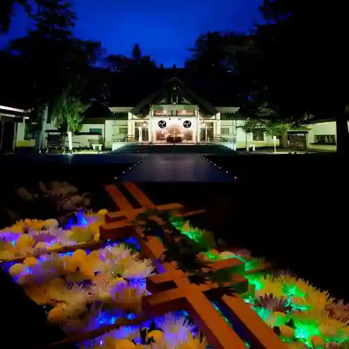 帯廣神社の手水舎