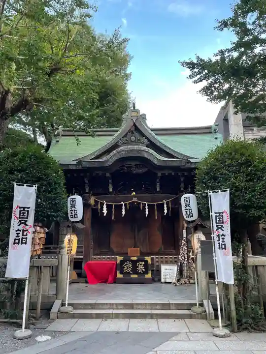 小野照崎神社の本殿・本堂