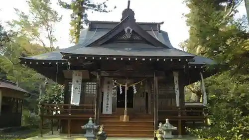 諏訪神社の本殿・本堂