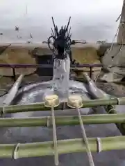 六神石神社の手水