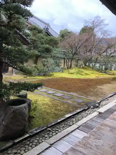 清凉寺の庭園