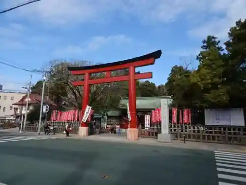 静岡浅間神社の鳥居