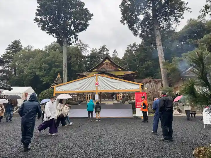 宇倍神社の本殿・本堂