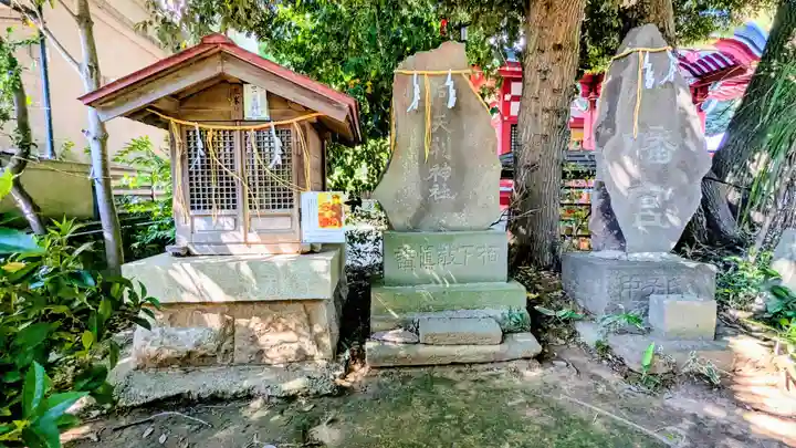 柏諏訪神社の末社・摂社
