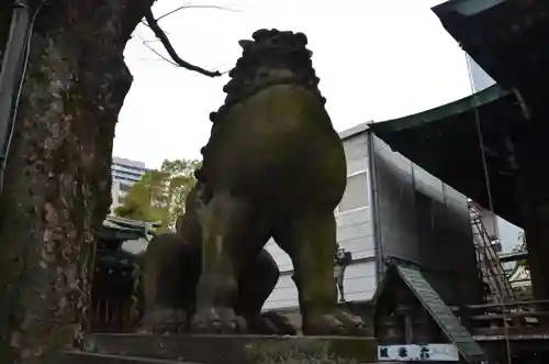 鐵砲洲稲荷神社の狛犬