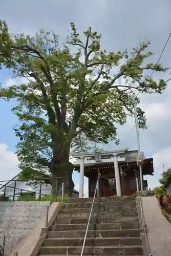 二階堂神社の景色