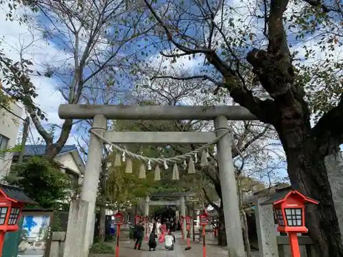 鴻神社の鳥居