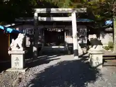 五ケ所神社の鳥居