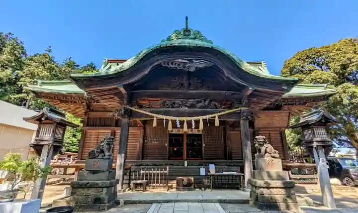 下総国三山 二宮神社の本殿・本堂