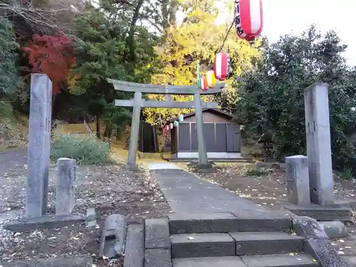 熊野神社の鳥居