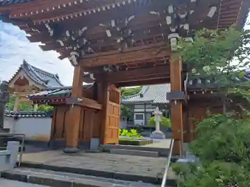蓮華寺の山門・神門