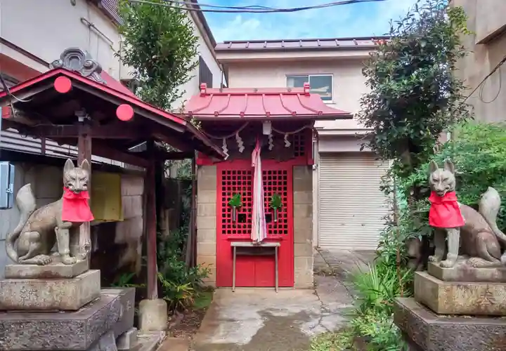 福田稲荷神社の狛犬