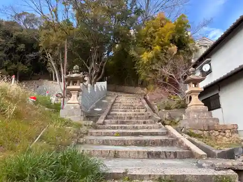 門戸天神社の景色