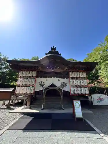 義經神社の本殿・本堂