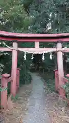 井出上神社の鳥居