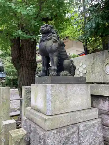 榊神社の狛犬