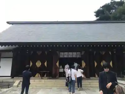 松陰神社の本殿・本堂