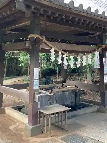 岩槻久伊豆神社の手水舎
