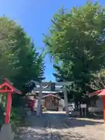 函館厳島神社の鳥居