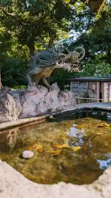 菊田神社の手水舎