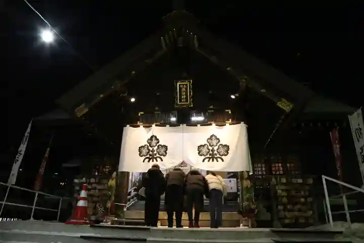 札幌諏訪神社の初詣