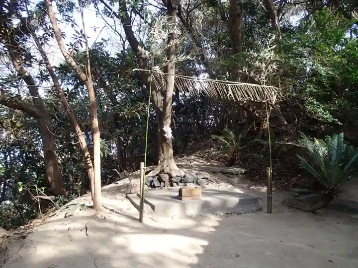 仲津宮(志賀海神社摂社)の自然