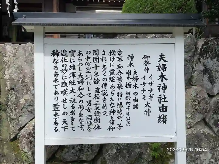 夫婦木神社(山梨県)