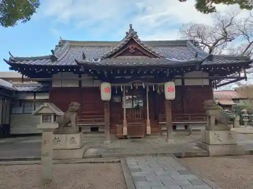 八幡神社の本殿・本堂
