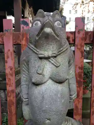 柳森神社の狛犬