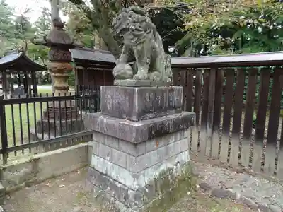 蒲生神社の狛犬