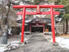 無戸室浅間神社(船津胎内神社)の鳥居