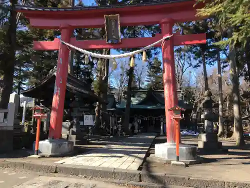 小室浅間神社の鳥居