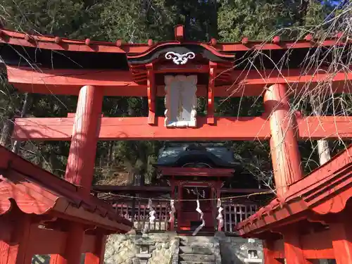 黒戸奈神社の鳥居