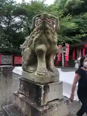 徳島眉山天神社の狛犬