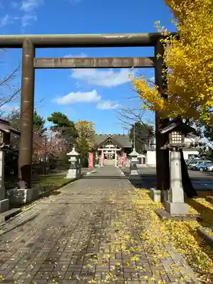 烈々布神社の鳥居