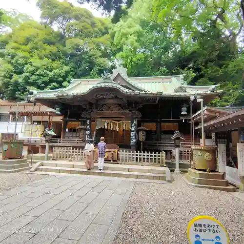 調神社の本殿